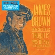 James Brown  - There It Is (Live) / Pass The Peas (Live)    7" single