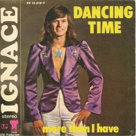 Ignace - Dancing Time - 2e hands 7" vinyl single-