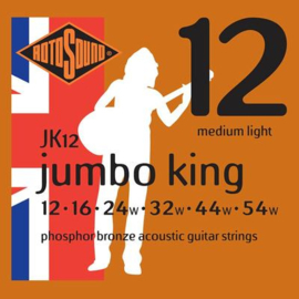 Rotosound Jumbo King JK12 Acoustic Phosphor Bronze Medium Light