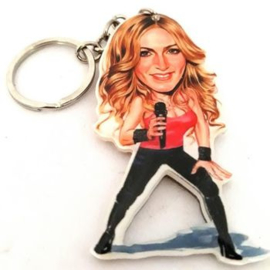 Sleutelhanger Karikatuur -Sheryl Crow-