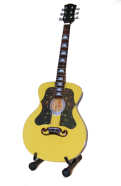 Miniatuurgitaar Ron Wood (Rolling Stones) - Gibson J200