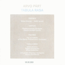 Arvo Part - Tabhula Rasa  | CD