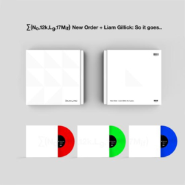 New Order + Liam Gillick - So it goes |  3LP -coloured vinyl-