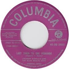 Johnny Duncan and his blue grass boys - Last train to Fernando | 2e hands 7" vinyl single