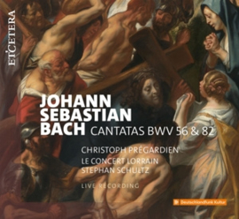 Christophe Pregardien/Le Concert Lorrain - Bach Kantaten Bwv 56 & 82  | CD
