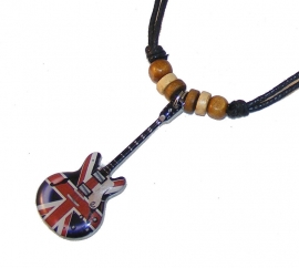 Halsketting gitaar - Epiphone UK Flag  (Noel Gallagher, Oasis)