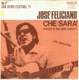 José Feliciano - Che Sara` - 2e hands 7" vinyl single-