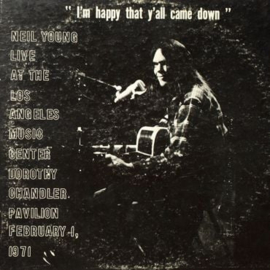 Neil Young - Dorothy Chandler Pavilion 1971  | CD -Reissue, official Bootleg Series-