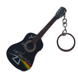 Sleutelhanger Acoustic guitar Pink Floyd Dark side of the moon tribute