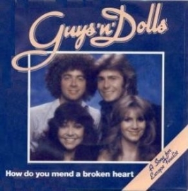 Guys `N` Dolls* - How Do You Mend A Broken Heart  - 2e hands 7" vinyl single-