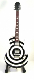 Miniatuurgitaar Zakk Wylde ( Black label society) - Gibson Les Paul Bullseye