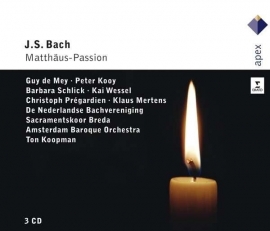 J.S. Bach - Matthäus passion | 3CD -Ton Koopman-