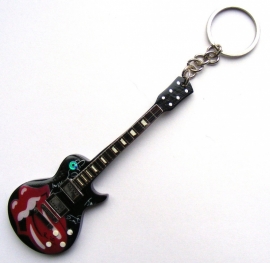 Sleutelhanger Gibson Les Paul Rolling Stones tribute