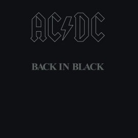 AC/DC - Back in black LP