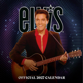 Elvis Presley Calendar 2027 | Kalender LP Formaat (30X30)