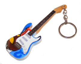Sleutelhanger  Eric Clapton -Stratocaster crash-