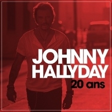 Johnny Hallyday - 20 ans  | 10" single Transparent Red Vinyl