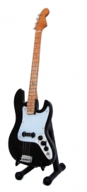 Miniatuurgitaar Geddy Lee (Rush) - Fender jazz bass