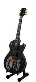Miniatuurgitaar Zakk Wylde ( Black label society) - Gibson Les Paul 'Skull"