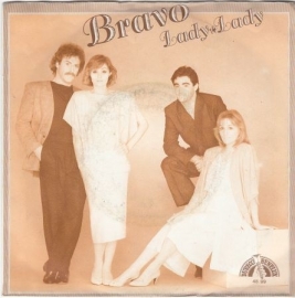 Bravo - Lady lady - 2e hands 7" vinyl single-