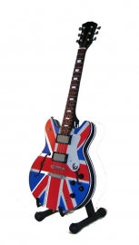 Miniatuurgitaar Noël Gallagher (Oasis) - Epiphone Union Jack