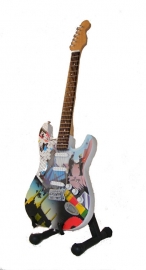 Miniatuurgitaar Pink Floyd Tribute - Fender stratocaster