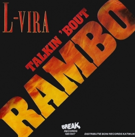 L-Vira - Talkin `Bout Rambo - 2e hands 7" vinyl single-