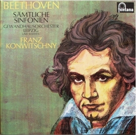 Gewandhausorchester Leipzig, Ludwig van Beethoven, Franz Konwitschny ‎– Sämtliche Sinfonien   | 2e hands vinyl 6LP Box