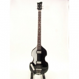 Miniatuurgitaar Paul McCartney ( Beatles) - Hofner bass black