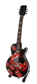 Miniatuurgitaar Rolling Stones tribute - Gibson Les Paul