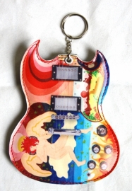 Sleutelhanger / kleingeldportemonnee Gibson SG 'Fool" (Eric Clapton)