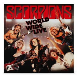 Scorpions - World Wide Live | 2LP -Reissue, coloured vinyl-