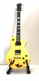 Miniatuurgitaar Steve Jones (Sex pistols) - Gibson Les Paul SG