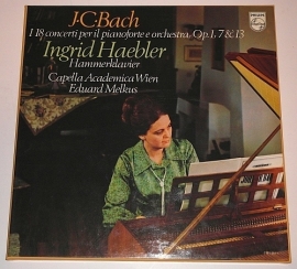 Johann Christian Bach, Ingrid Haebler, Eduard Melkus, Capella Academica Wien ‎– I 18 Concerti Per Il Pianoforte E Orchestra, Op. 1,  | 2e hands vinyl 5LP Box