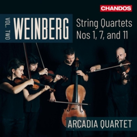 Arcadia Quartet - Weinberg String Quartets Nos. 1, 7 & | CD