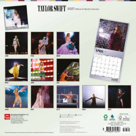 Taylor Swift Calendar 2027 | Kalender LP Formaat (30X30)