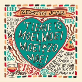 Jack Poels ( Rowwn Hèze ) - Zestig joar 't leave is moei, moei moei, zo moei  | Boek + 2CD