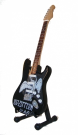 Miniatuurgitaar Led Zeppelin -  stratocaster tribute