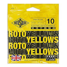 Rotosound R10 Roto Yellows electric nickel wound 10-46