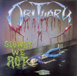 Obituary - Slowly We Rot | LP -reissue, coloured vinyl, limited edition-