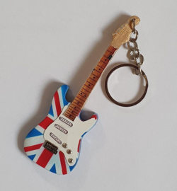 Sleutelhanger Fender Stratocaster -UK flag-