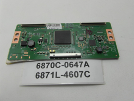 TCONBOARD 6870C-0647A  6870L-4607C LG