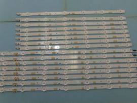 LS914/50 SET BACKLIGHT  LED STRIPS ( 16 STUKS )  8X BN96-38479A  EN 8X BN96-38480A SAMSUNG