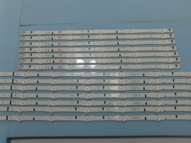 LS922/60  SET  BACKLIGHT LED STRIPS  ( 14 STUKS )BN96-30433A  EN  BN96-30434A   SAMSUNG