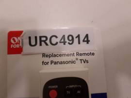 URC4914 UNIVERSELE AFSTANDSBEDIENING LCD TV PANASONIC