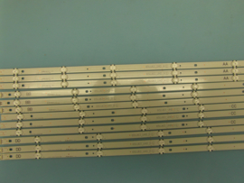 LS815/65 SET BACKLIGHT  LED STRIPS (12 STUKS)   AGF78818405  IDEM  AGF78818401  IDEM  AGF78818402  LG