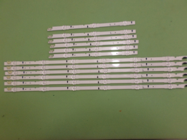 LS928/48 SET BACKLIGHT LED STRIPS  (12 STUKS)  6X BN96-30453A EN 6X BN96-30454A  SAMSUNG