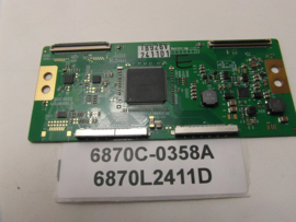 TCONBOARD 6870C-0358A 6870L2411D LG