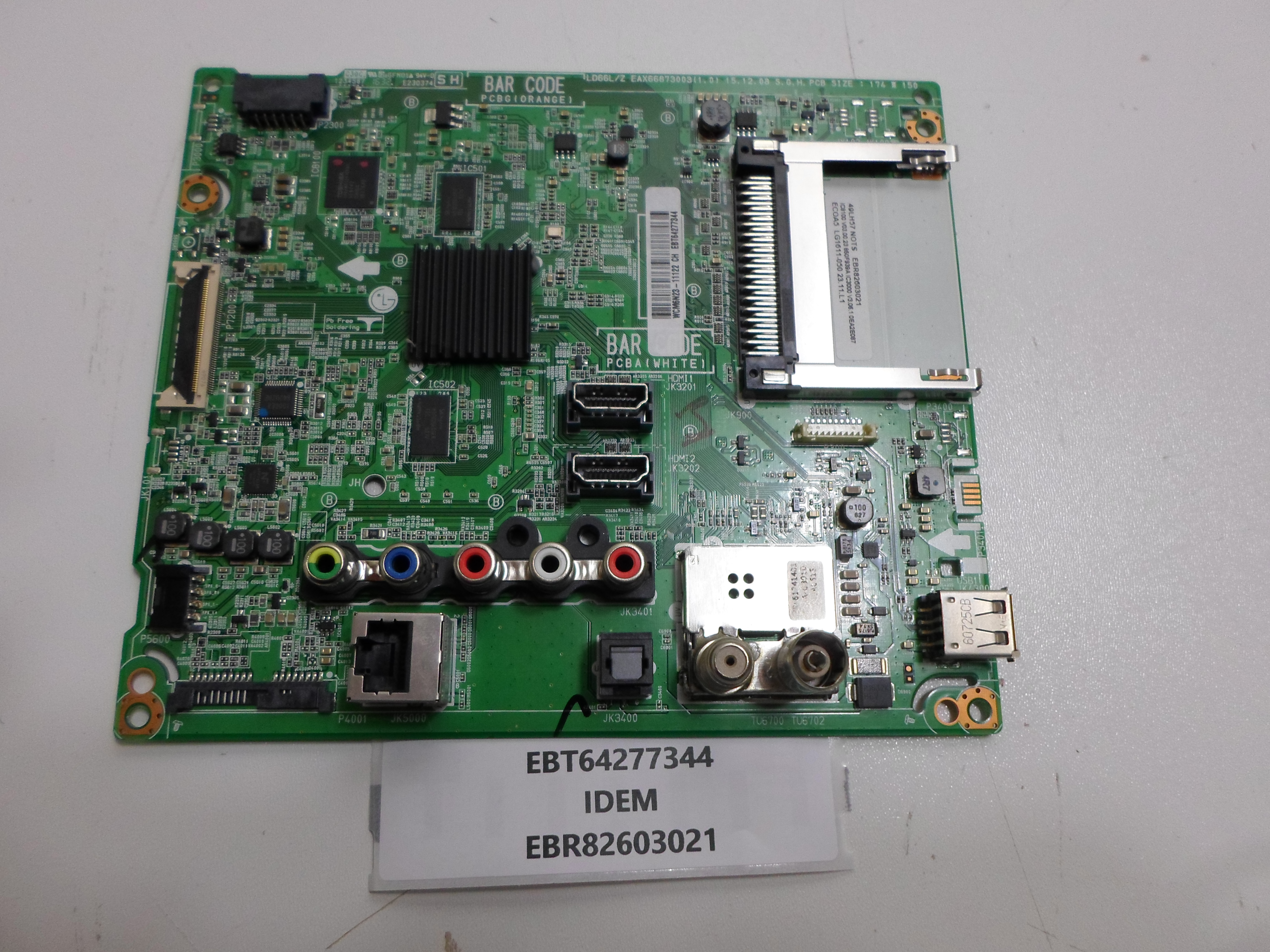 MAINBOARD  EBT61392503  LG