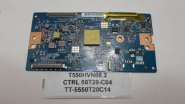 TCONBOARD  T550HVN08.2 CTRL 50T20-C04  TT-5550T20C14 SONY